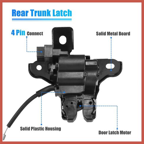 ACROPIX No.FR3Z5443200A Rear Tailgate Trunk Lift Gate Latch Lock Actuator for Ford for Mustang 2015-2023 for Ford Fusion 2013-2020 for Lincoln MKZ 2013-2020 Car Parts in Saudi Arabia