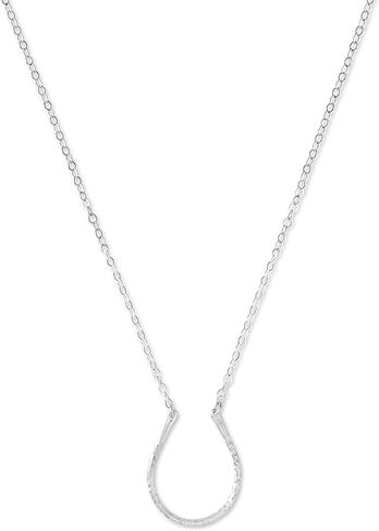 Gold or Sterling Silver Charm Holder Necklace, Pendant Holder, Family Keepsake Necklace, Add Your Own Charms, Gift for Friend Mom Grandma, Charm Organizer in Kuwait