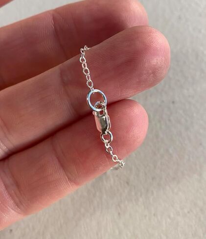 Gold or Sterling Silver Charm Holder Necklace, Pendant Holder, Family Keepsake Necklace, Add Your Own Charms, Gift for Friend Mom Grandma, Charm Organizer in Kuwait