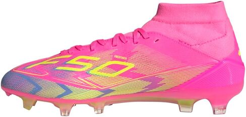 حذاء كرة القدم للسيدات من adidas F50 Pro Firm Ground - وردي - مقاس 9.5 M in Kuwait