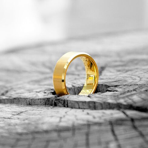 خواتم مخصصة للرجال منقوشة من التنجستين، 6 مم/8 مم أسود فضي أحمر، خواتم وعد الذكرى السنوية للزوج، هدية خطوبة مجوهرات شخصية in Kuwait