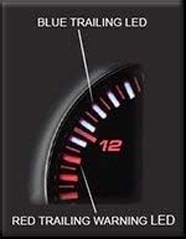 Boost Gauge- Electrical Amber/White JDM Series 52mm (2 1/16") in Saudi Arabia