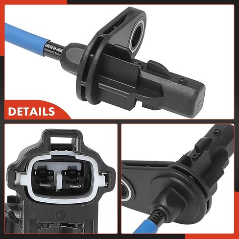 A-Premium Rear Left ABS Wheel Speed Sensor Compatible with Kia Sorento 2014-2020, AWD - Rear Left Diver Side in Saudi Arabia