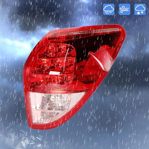 Silscvtt Rear Brake Tail Light Assembly Replacement for Toyota RAV4 2006-2008 Passenger Side Brake Tail Lamp 8155142100 TO2819127 in Saudi Arabia