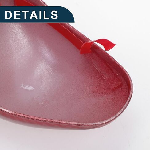 Gear Shift Knob Decorator Cover for Honda Accord 2013-2017 Console Interior Trim Sticker Styling Decor Carbon Fiber Red Adhesive Backing 1 Pcs in Saudi Arabia