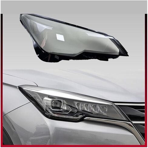 متوافق مع ChangAn CS85 كوبيه 2019 2020 2021 غطاء المصباح الأمامي للسيارة غطاء عدسة شفاف عاكس الضوء (الجانب الأيسر) in Kuwait