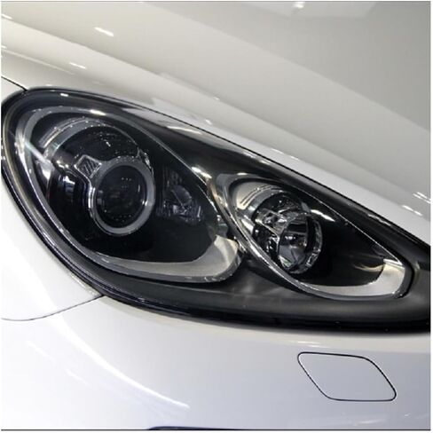 Headlight Cover Compatible For Porsche Cayenne 2015 2016 2017 Plastic Transparent Headlamp Lens Lampshade Shell Replace The Glass(1PCS Left side) in Kuwait