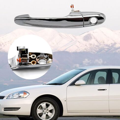 استبدال الجانب الأمامي لمقبض الباب الأيسر للسائق لسيارة Chevy Impala Cobalt Buick Lucerne Lacrosse Allure Pontiac G5 Solstice Saturn Sky 2005-2012 in Saudi Arabia