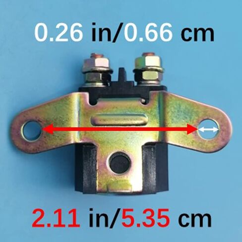 Starter Solenoid Relay Compatible with Suzuki Bandit Boulevard King Quad Quadrunner 160 230 250 300 VTX1800 VTX 1800 GSXR750 LT230E LT300E LTF250 LTF300 LT-F4WDX Vs1400Glp Intruder 1400 Z179 in Saudi Arabia