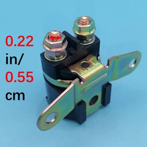 Starter Solenoid Relay Compatible with Suzuki Bandit Boulevard King Quad Quadrunner 160 230 250 300 VTX1800 VTX 1800 GSXR750 LT230E LT300E LTF250 LTF300 LT-F4WDX Vs1400Glp Intruder 1400 Z179 in Saudi Arabia
