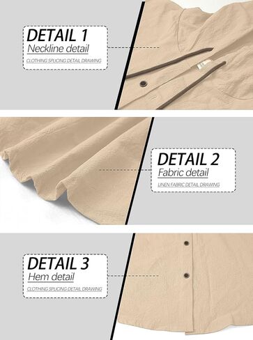Men's Cotton Linen Short Sleeve Hoodie Casual Hooded Shirts Lightweight Sweatshirt Hoodies Pullover in Saudi Arabia