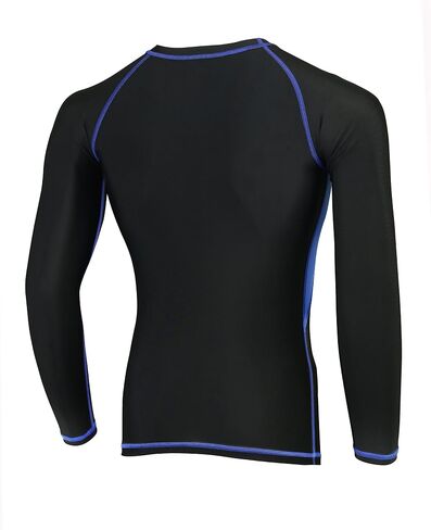 Deckra Mens Compression Baselayer Skin Tight Armour Cool Dry Running Cycling Top in Saudi Arabia