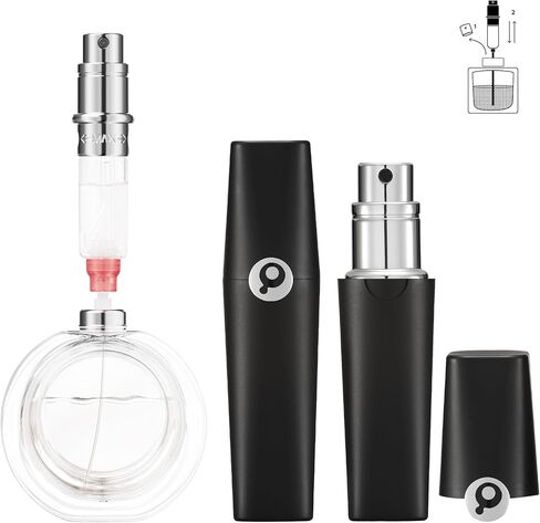 Perfume Pod ATOM Refillable Perfume Atomizer (ATOM01, BLACK) in Kuwait