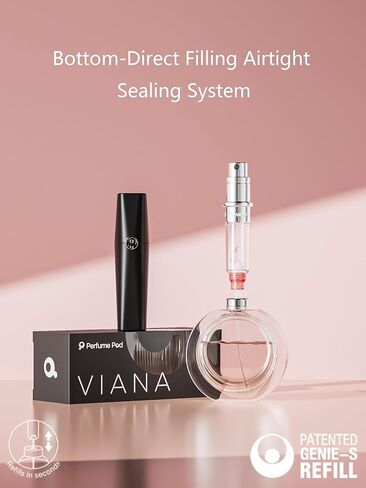 Perfume Pod ATOM Refillable Perfume Atomizer (ATOM01, BLACK) in Kuwait