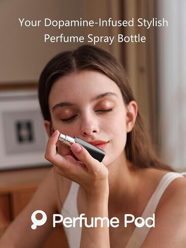 Perfume Pod ATOM Refillable Perfume Atomizer (ATOM01, BLACK) in Kuwait