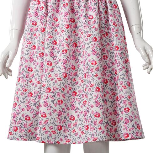 Barbara Costume Beetle Dress Women Pink Floral Print Dress Scar Stickers Halloween Costume Cosplay Props in Saudi Arabia