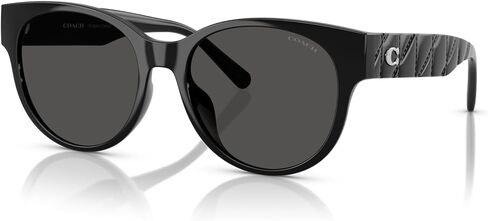 Coach Women's Hc8430d Round Sunglasses in Saudi Arabia