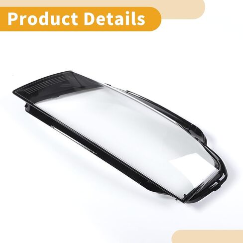 Headlight Lens Cover Headlight Headlamp Lense Clear Lens Cover for Audi A3 2009-2012 Clear Black Pc 1 Pc Front Left Car in Saudi Arabia