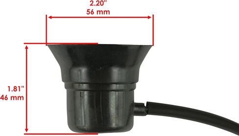 Caltric Headlight Socket And LED Bulb Compatible with Yamaha Rhino 660 YXR660F 4X4 2006 New in Saudi Arabia