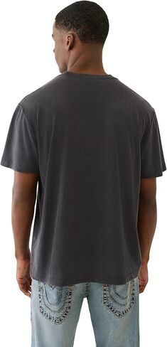 True Religion Men's MFG Tiger Vintage Tee – Graphic Crewneck T-Shirt in Saudi Arabia