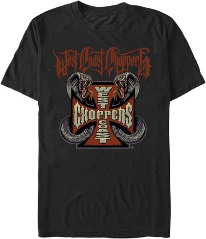 West Coast Choppers Men's Snakes Short Sleeve Crew Tee in Saudi Arabia