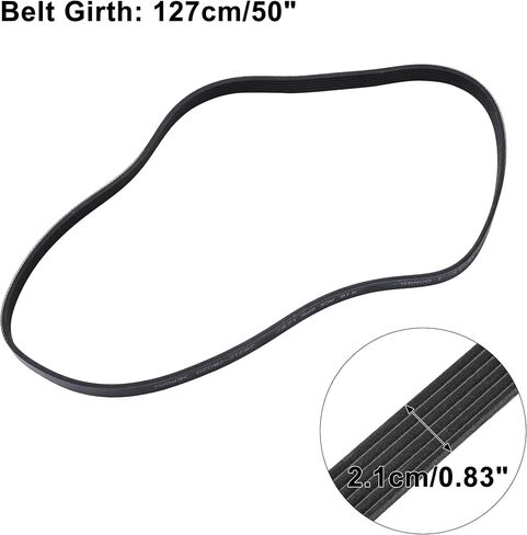 X AUTOHAUX Car Engine Multi V-Ribbed Serpentine Drive Belt No.252122B020 for Hyundai Accent 2012-2019 1.6L L4 in Saudi Arabia