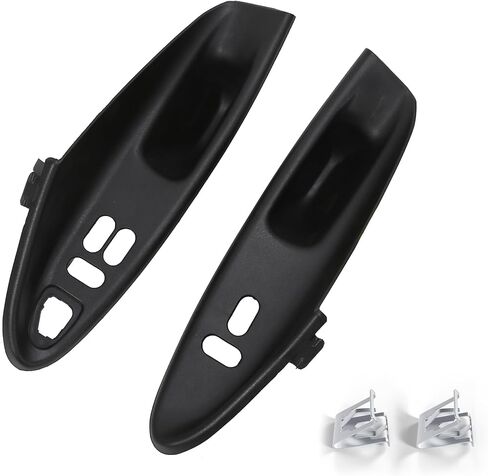 ECOTRIC Interior Inside Door Panel Pull Handle Compatible with 1994-2004 Ford Mustang 2-Door Coupe Hard Top Cover Replacement for F7ZZ-14527-BA, F7ZZ14527BA, F7ZZ-14528-BA, F7ZZ14528BA Pair in Saudi Arabia
