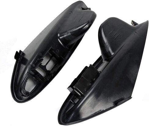 ECOTRIC Interior Inside Door Panel Pull Handle Compatible with 1994-2004 Ford Mustang 2-Door Coupe Hard Top Cover Replacement for F7ZZ-14527-BA, F7ZZ14527BA, F7ZZ-14528-BA, F7ZZ14528BA Pair in Saudi Arabia