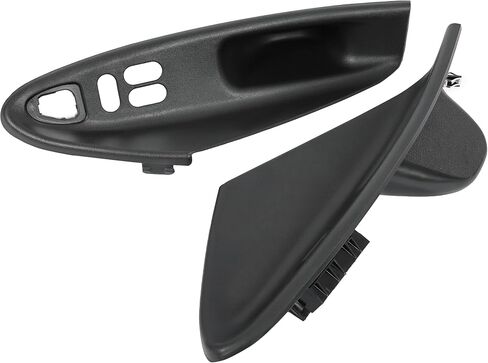 ECOTRIC Interior Inside Door Panel Pull Handle Compatible with 1994-2004 Ford Mustang 2-Door Coupe Hard Top Cover Replacement for F7ZZ-14527-BA, F7ZZ14527BA, F7ZZ-14528-BA, F7ZZ14528BA Pair in Saudi Arabia
