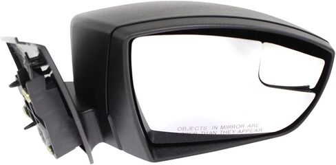 Garage-Pro Passenger Side Power Non-Heated Mirror Replacement, Blind Spot Mirror For Ford Focus 2015-2018, Spotter Glass, Without Signal Light Puddle Lamp, Textured Sedan in Saudi Arabia