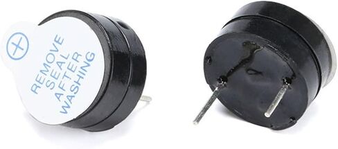 10pcs 5V Active Buzzer Alarm Sounder Speaker Electromagnetic Height 6.5mm Electric Buzzers in Saudi Arabia