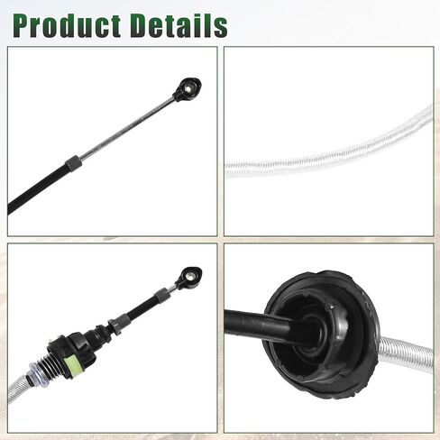 Automatic Transmission Gear Shift Cable Compatible with Ford F-150 F150 2004-2005 4.2L V6 4.6L 5.4L V8; Replacement#4L3Z-7E395-BA, 4L3Z7E395BA Gearshift Control Lever Selctor in Saudi Arabia