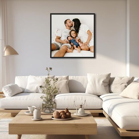 إطار صورة Rempry مقاس 6x8، صور عرض 5x7 مع حصيرة أو 6x8 بدون حصيرة، إطار صورة للتعليق على الحائط أو سطح الطاولة مع زجاج شبكي مقاوم للكسر، أسود، عبوة واحدة in Kuwait