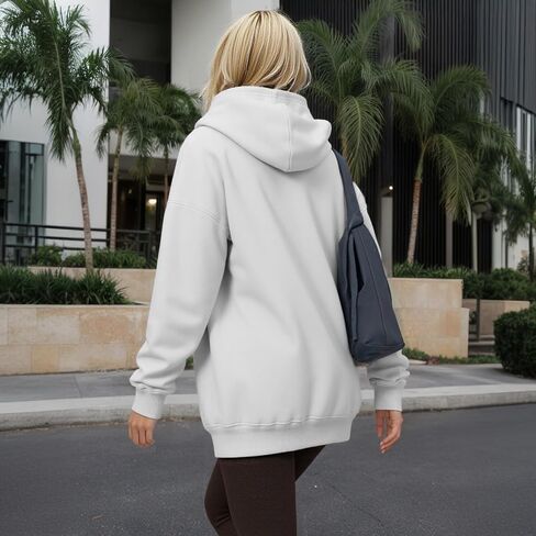 Womens Oversized Fleece Hoodies Sweatshirts - Long Sleeve Pullover Sweaters With Pocket 2025 Fashion Outfits in Saudi Arabia
