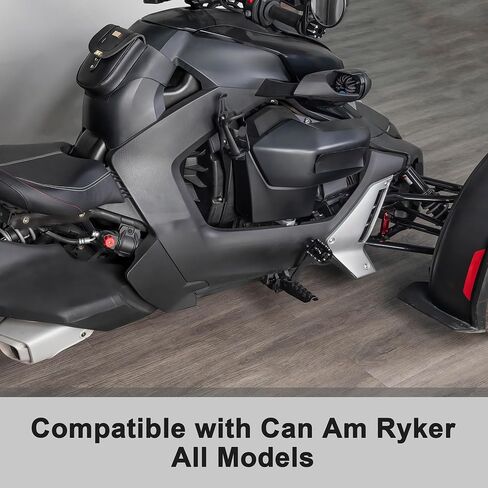 أغطية دواسة فرامل الألومنيوم تناسب Can Am Ryker جميع الموديلات ACE 600/900/ Rally/Sport Edition (2015-2025) حامل ربط مسند قدم الفرامل in Kuwait