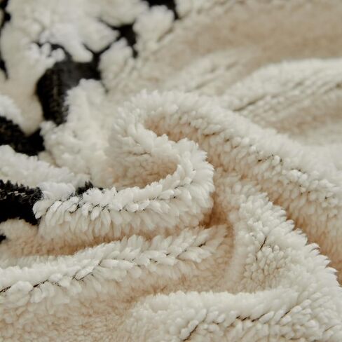 Flannel Boho Sofa Covers Winter Couch 3-4 Cushion Covers for XXL Couch Sofa for Pet Soft Warm Non Slip Fleece Living Room Loveseat Cover Washable and Easy Care Furniture Protector 91"x150" Dark Gray in Kuwait