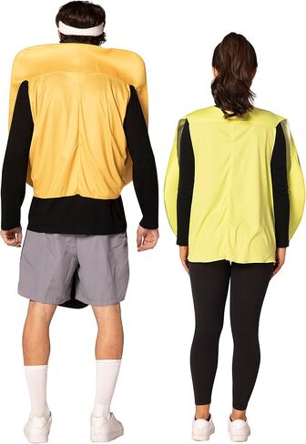 Pickleball Couples Costume Lawn Games Paddle and Ball Game Womens Mens Dress Up Cosplay Party Costumes, Adult One Size in Saudi Arabia