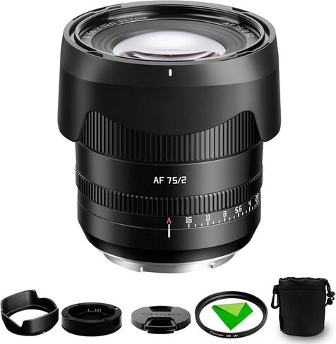 TTArtisan 35mm F1.8 II X-Mount APS-C Auto Focus Large Aperture Lens for Fuji Fujifilm Cameras X-A7 X-H2 X-T10 X-T100 X-T20 X-T200 X-T3 X-T30 X-T30II X-T4 X-T5 X-T50 X-Pro3 X-E2S X-E3 X-E4 X-S10 X-S20 in Kuwait