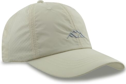 Hiking Cap, Quick Dry Run Hat Cooling Breathable Baseball Cap, Adjustable Traveling Hat with Mountain Peak Logo in Saudi Arabia