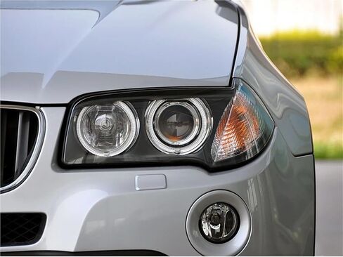 Compatible for BMW X3 E83 2004-2011 Headlight Cover Transparent Lampshade Lamps Headlamp Shell Plexiglass Replace Original Lens(Left) in Kuwait