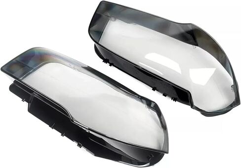 Compatible for BMW X3 E83 2004-2011 Headlight Cover Transparent Lampshade Lamps Headlamp Shell Plexiglass Replace Original Lens(Left) in Kuwait