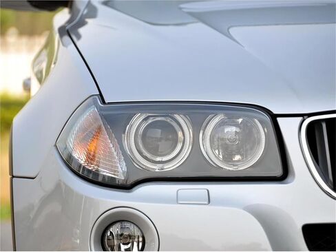 Compatible for BMW X3 E83 2004-2011 Headlight Cover Transparent Lampshade Lamps Headlamp Shell Plexiglass Replace Original Lens(Left) in Kuwait