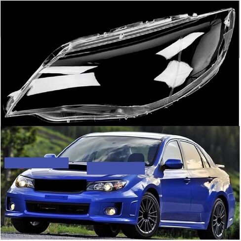 Headlight Cover Compatible For Subaru Impreza 2011-2014 Plastic Headlamp Lens Lampshade Shell Replace The Glass(2PCS Left and Right) in Saudi Arabia