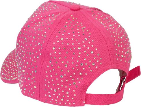 TOP HEADWEAR قبعة نسائية مرصعة بأحجار الراين - قبعة بيسبول بأحجار كريستالية لامعة in Kuwait
