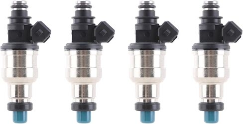 Fuel Injectors 750cc Fits for 1990-1996 Integra, 1993-1996 Civic del Sol, 1988-1996 Civic, 1992-1996 Prelude, 1988-1991 CRX Replace Part OEM#GSR R-type H22A H23, 4pcs in Saudi Arabia