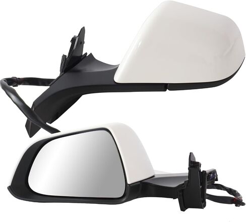 Marretoo side mirror replacement for Tesla Model 3 2017 2018 2019 2020 2021 2022 2023 Assembly Passenger Side for Tesla Model 3 Accessories 51167177128 WHITE (LH) 13 Pin in Saudi Arabia