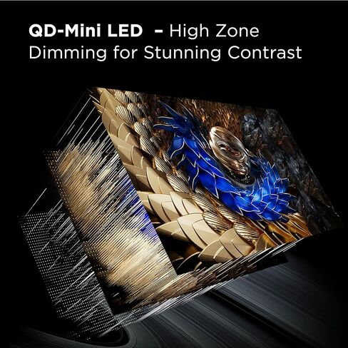 TCL 98 بوصة من فئة X11K Series QD-Mini LED 4K UHD Google TV Smart Ultra Premium Mini-Premium-Qled ، 144Hz ، شاشة مضادة للانتعاش ، صوت Bang & Olufsen ، Dolby Atmos (98x11k ، 2025 Model) in Kuwait