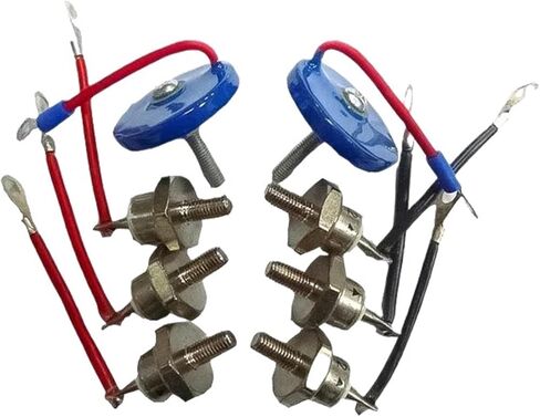8 قطعة مجموعة مقوم الصمام الثنائي RSK6001 70A لقطع غيار مجموعة المولدات (Rsk6001 8 قطعة) in Kuwait