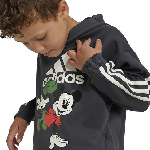 adidas Kids x Disney Mickey Mouse Sweatshirt, Bright Red/Better Scarlet/Black in Saudi Arabia