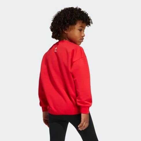 adidas Kids x Disney Mickey Mouse Sweatshirt, Bright Red/Better Scarlet/Black in Saudi Arabia